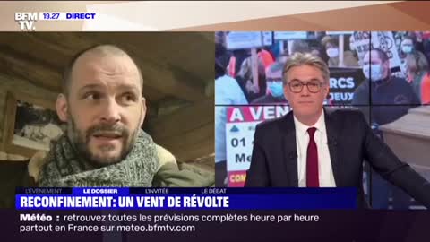 Le restaurateur Stéphane Turillon sur BFM TV