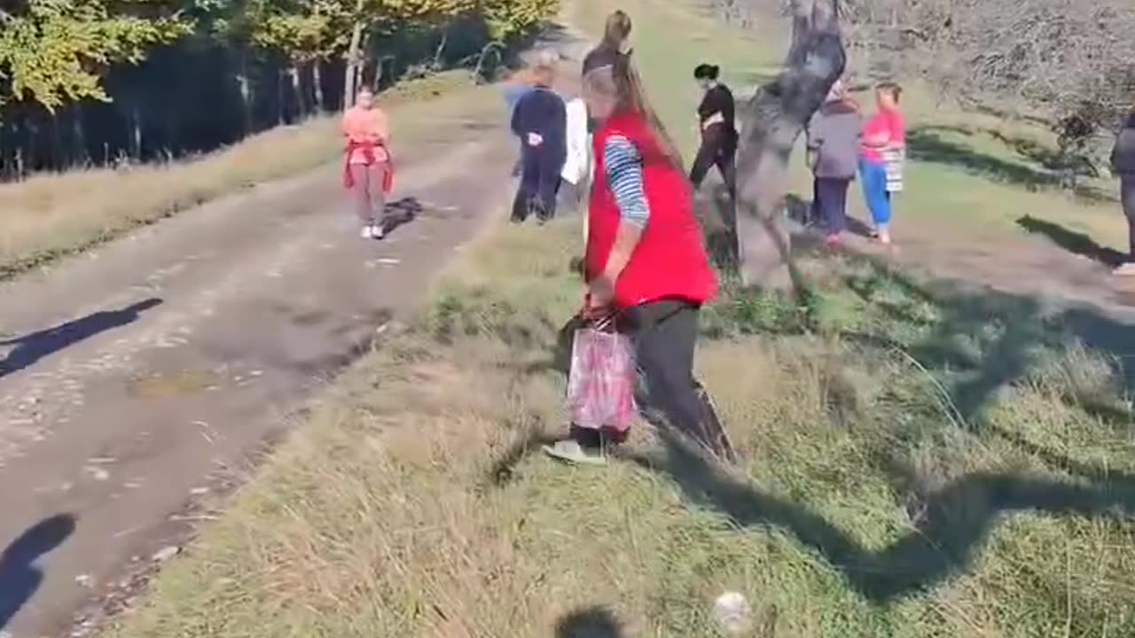 In western Ukraine, women took up stones and sticks to stop "man-catchers"