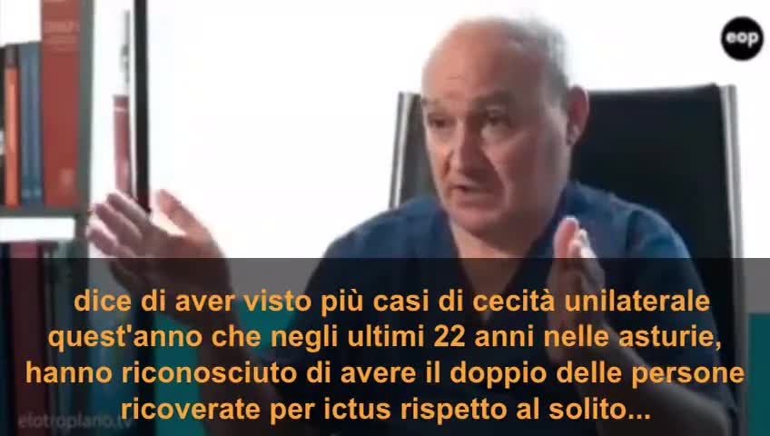 Chirurgo spagnolo: Sindromi da immunodeficenza dopo i sieri genici..