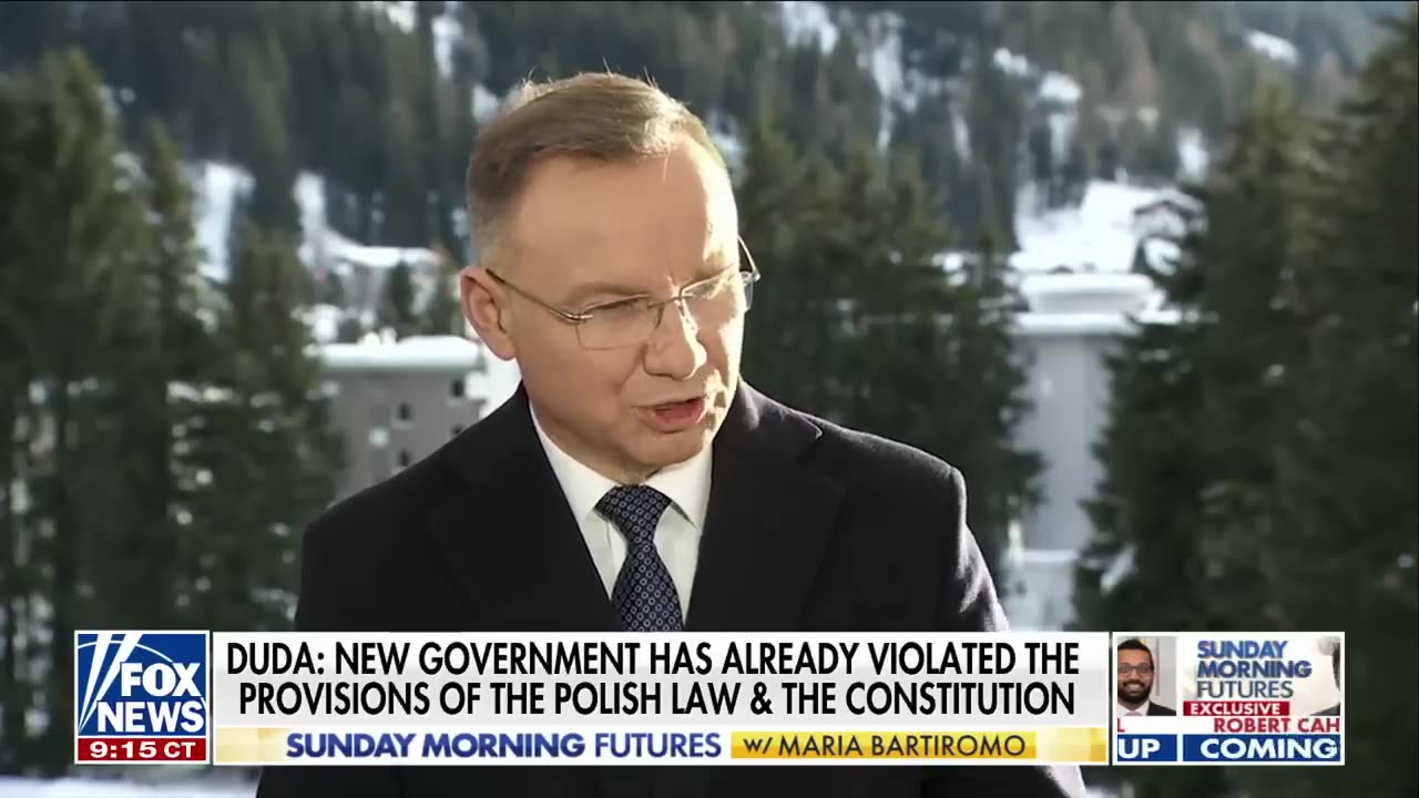 Poland's president without united states help russia will win against ukraine