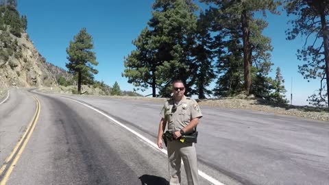 CHP Officer Saves My Day