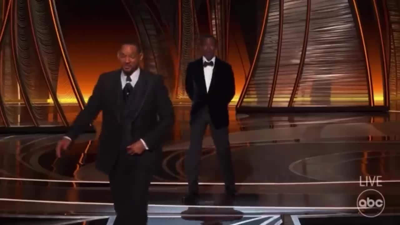 Will Smith slaps Chris Rock at the Oscars 2022