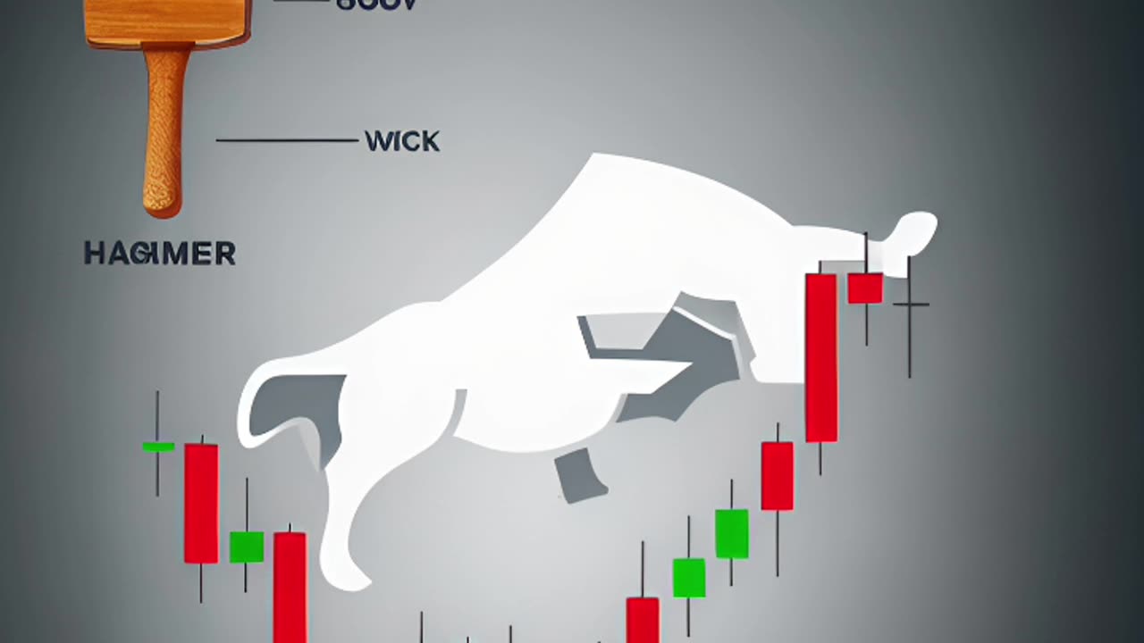 Stock market candel