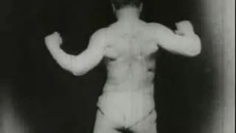 Sandow (1894 Film) -- Directed By William K.L. Dickson -- Full Movie