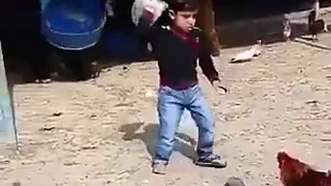 Let's funny videos with baby hahaha