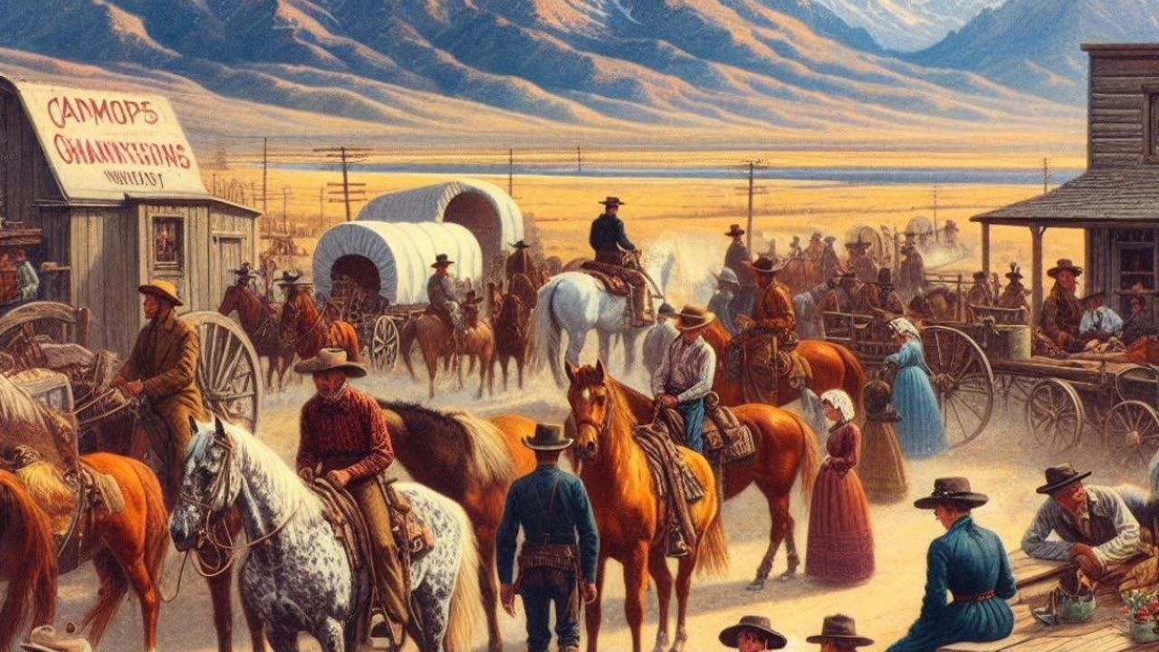 A vision of the past, Nampa Idaho 1873.