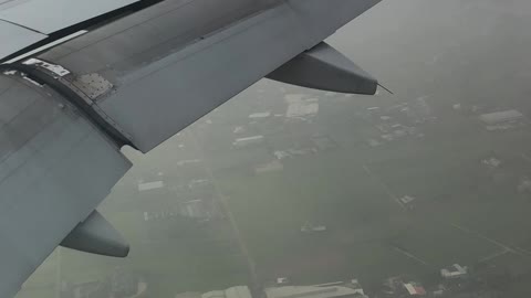 Plane Landing in Taiwan
