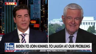 Newt Gingrich calls Biden the "commander of nothing."