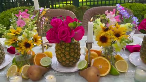 Hawaiian Party Ideas __ Decorate With Me __ Luau Party Decor