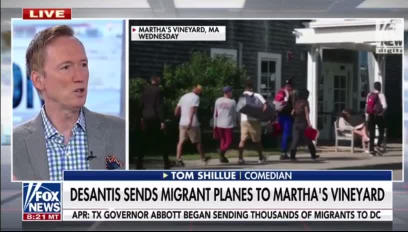 DeSantis Sends migrant planes to Martha's Vineyard Sept 15