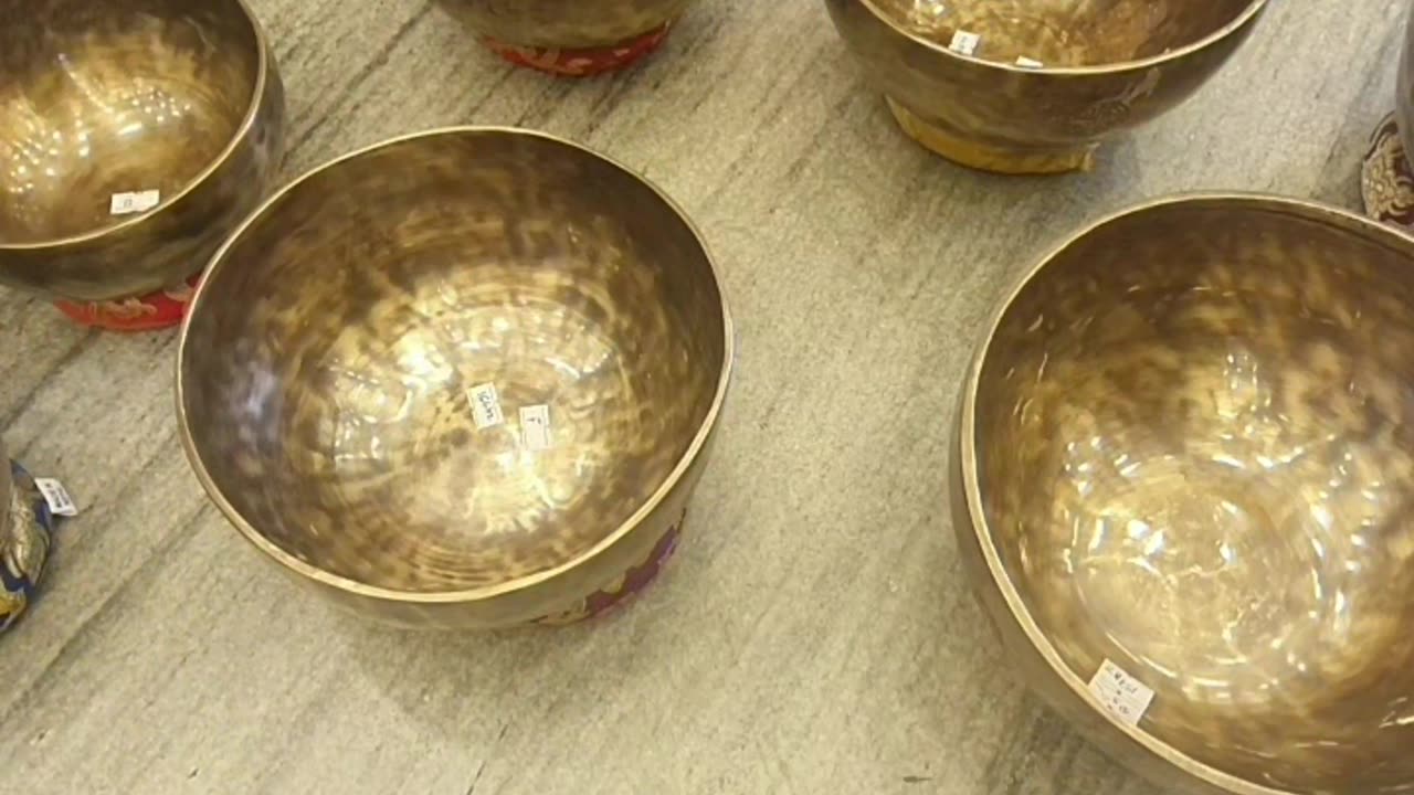 Set of singingbowl