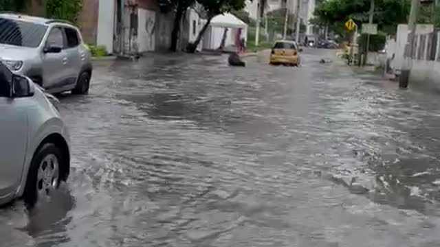 Inundaciones entre El Cabrero y Torices