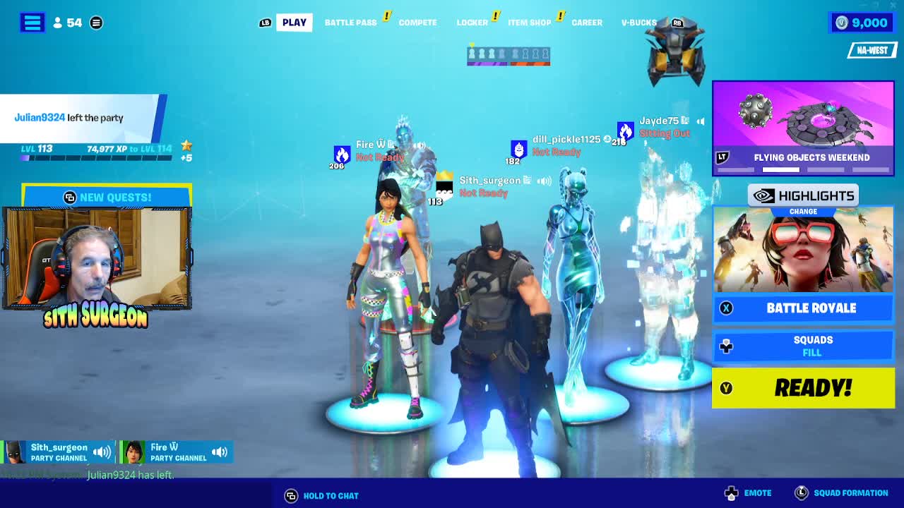 Sithsurgeon - Fortnite Live Stream. Fortnite with Viewers.