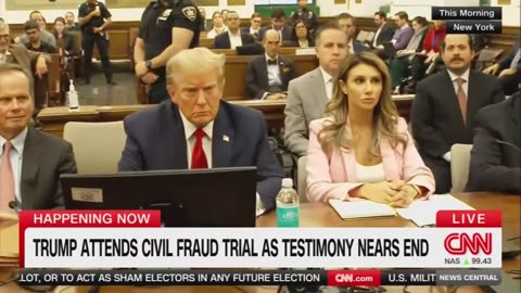 President Trump is back at court in New York