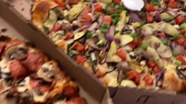 Chicken pizza