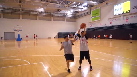 Insane 3 on 3 with professional basketball players