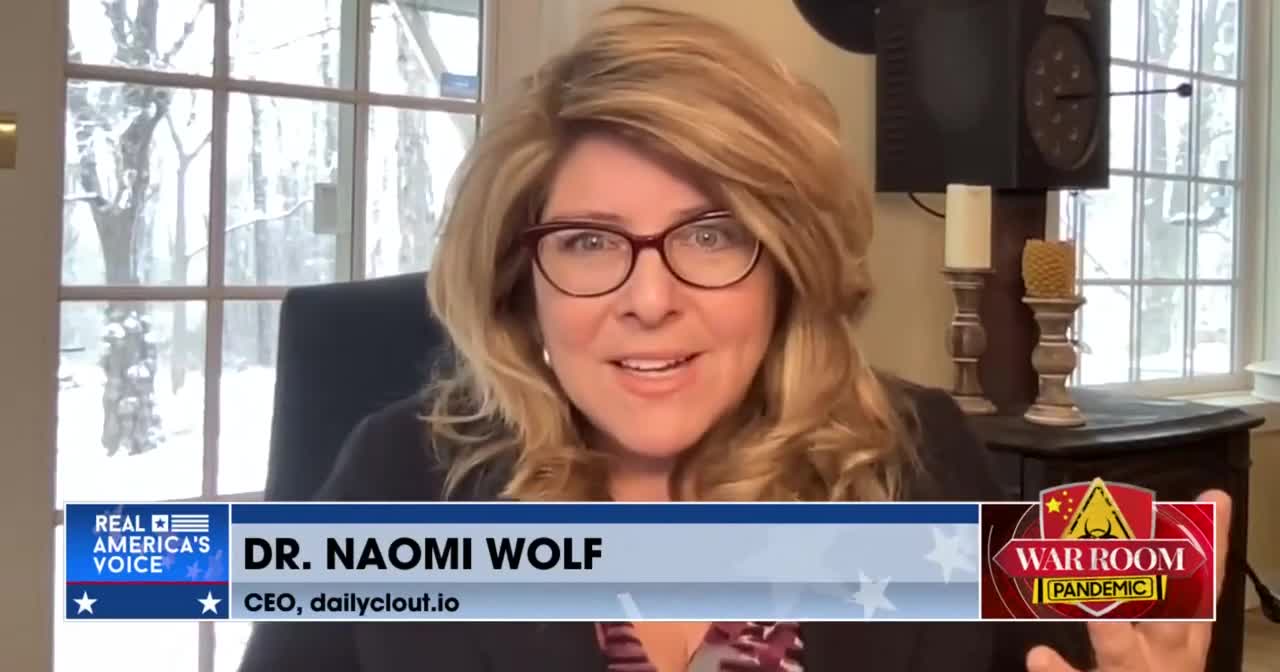 Dr. Naomi Wolf: "Of the adverse events that Pfizer identified in their own internal