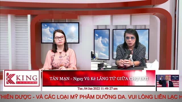 TẢN MẠN - Nguỵ Vũ Kẻ LÃNG TỬ GIỮA CHỢ ĐỜI - 01/04/2022 - King Channel - Old2024 Channel