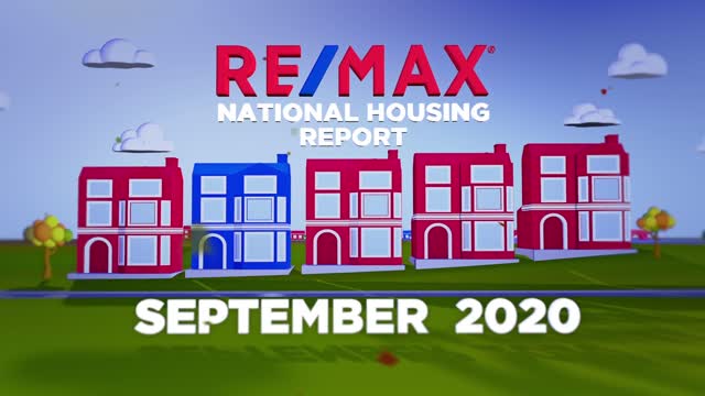 RE/MAX National Housing Report September 2020