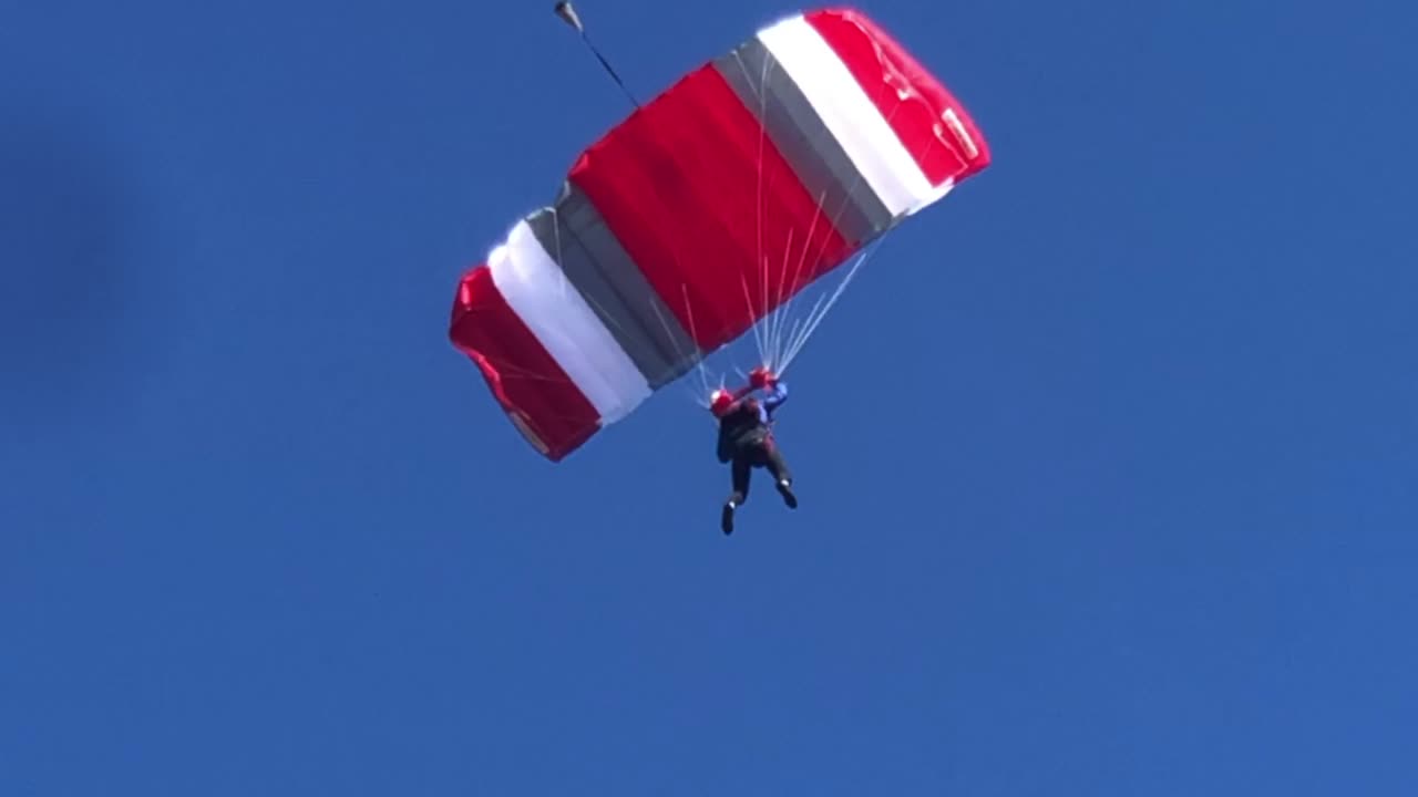 Orange Virginia sky diving 11-11-23