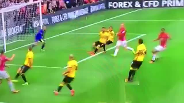 VIDEO: GOOOAL!! Rashford scores vs Watford. 1-1