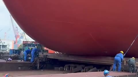 How the new ship get ready to dispatch