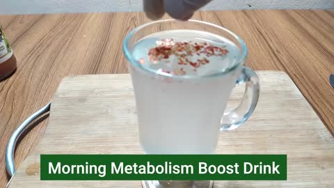 Drink This In The Morning Boost Your Metabolism Fast Naturally