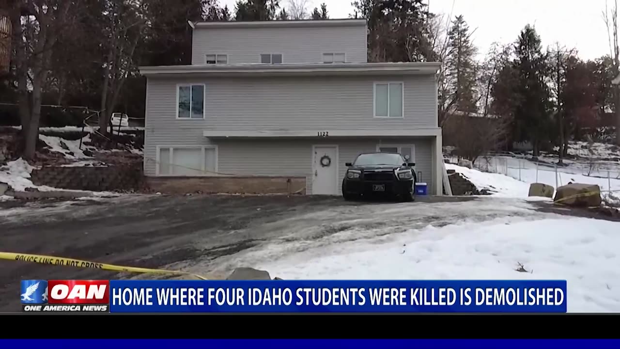 Home Where Our Idaho Students Were Killed Is Demolished