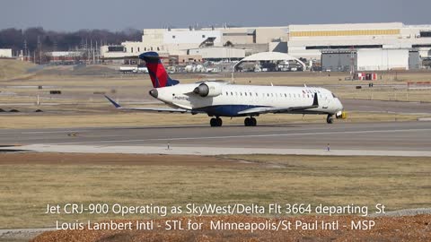 St. Patrick's Day Plane Spotting at St. Louis Lambert Intl March 17, 2022