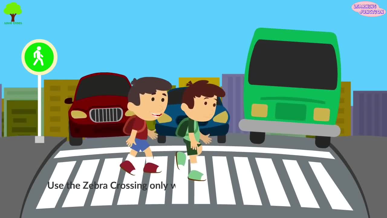 Road Safety video __ Traffic Rules And Signs For Kids __ Kids Educational Video