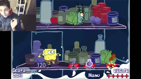 Failed Attempt #103 To Earn A High Score In SpongeBob SquarePants Deep Freeze Freak Out Video Game