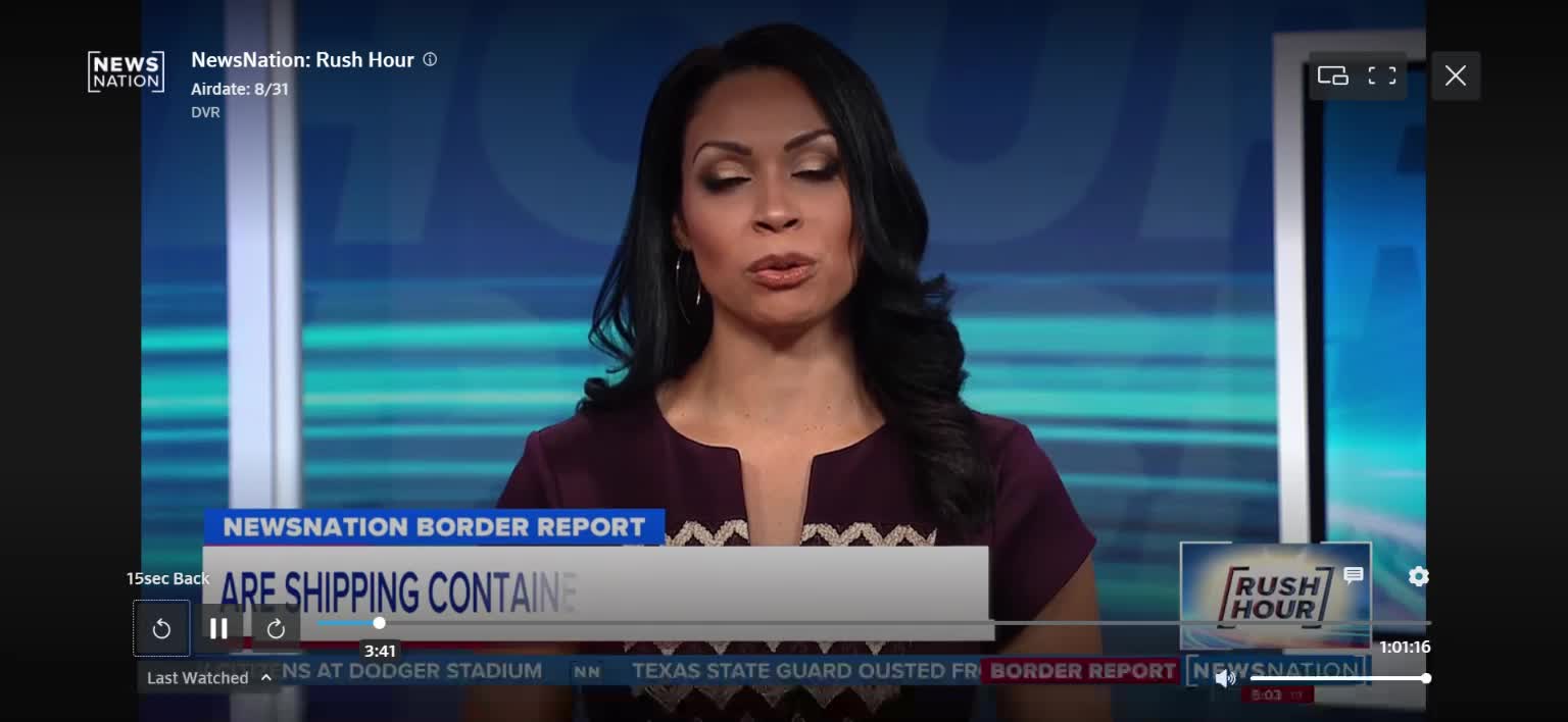 DCNF Reporter Details The Effectiveness Of Arizona's Shipping Container Border Wall