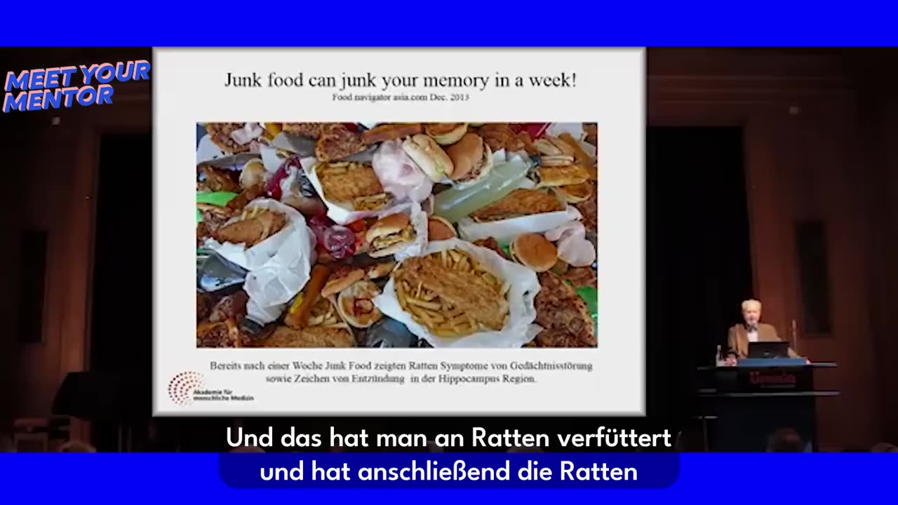 Professor über unser Essen