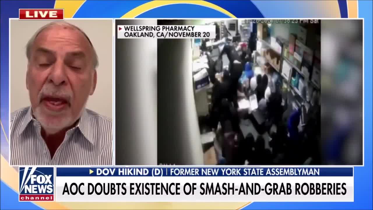 #TrumpNow AOC Denies Existence Of Smash-And-Grab Robberies