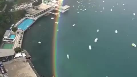 Those who have never seen a complete rainbow