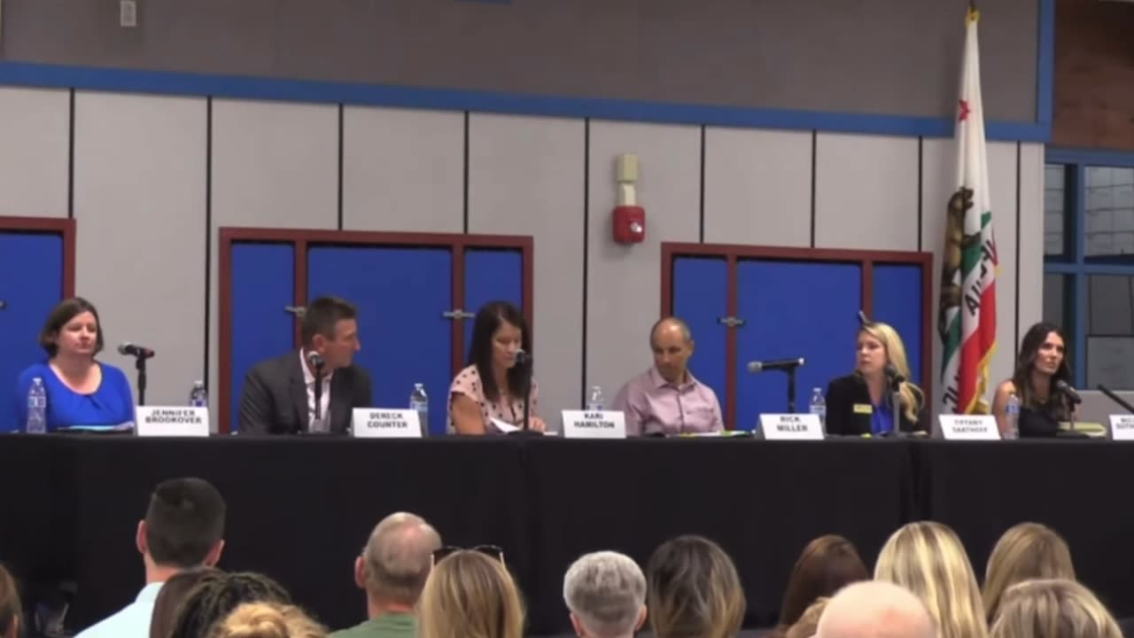 RUSD 2022 school board debate K Hamilton