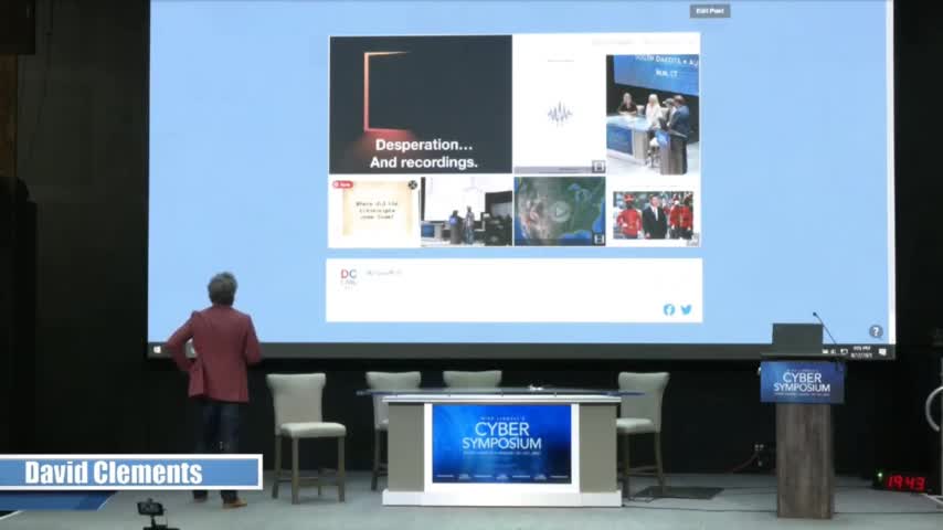 Mike Lindell Cyber Symposium - Professor David Clements