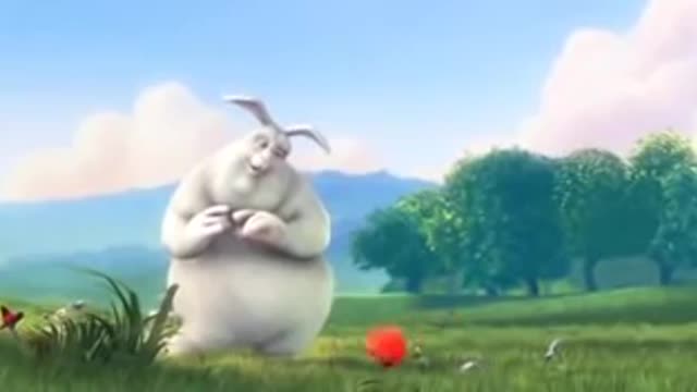 Funny rabbit dancing