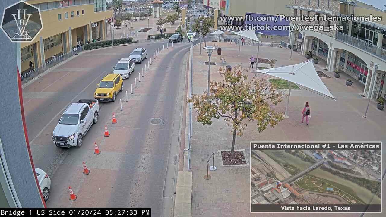 2024-01-20 - Puente Internacional 1 (viendo hacia Laredo, Texas)