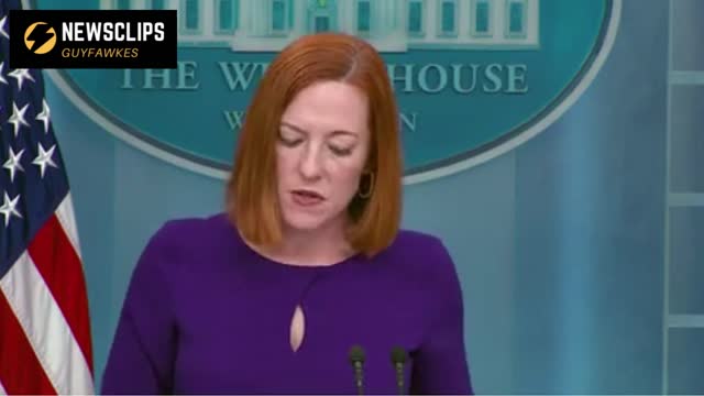 Jen Psaki Answer On 'What Can The US Do To Facilatate A War Crime' Against Russia