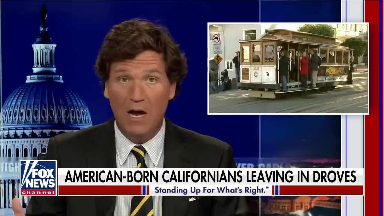 Tucker Carlson on Califonia