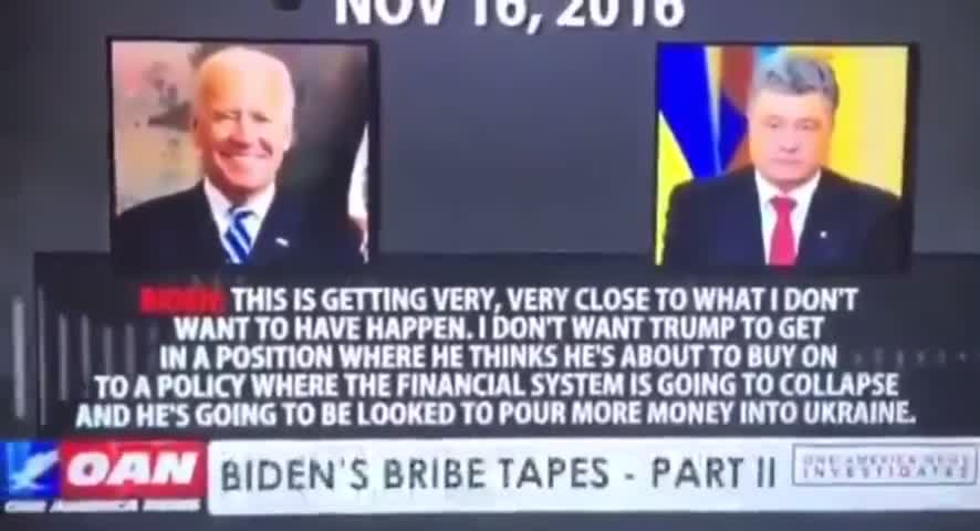 Biden bribe tapes