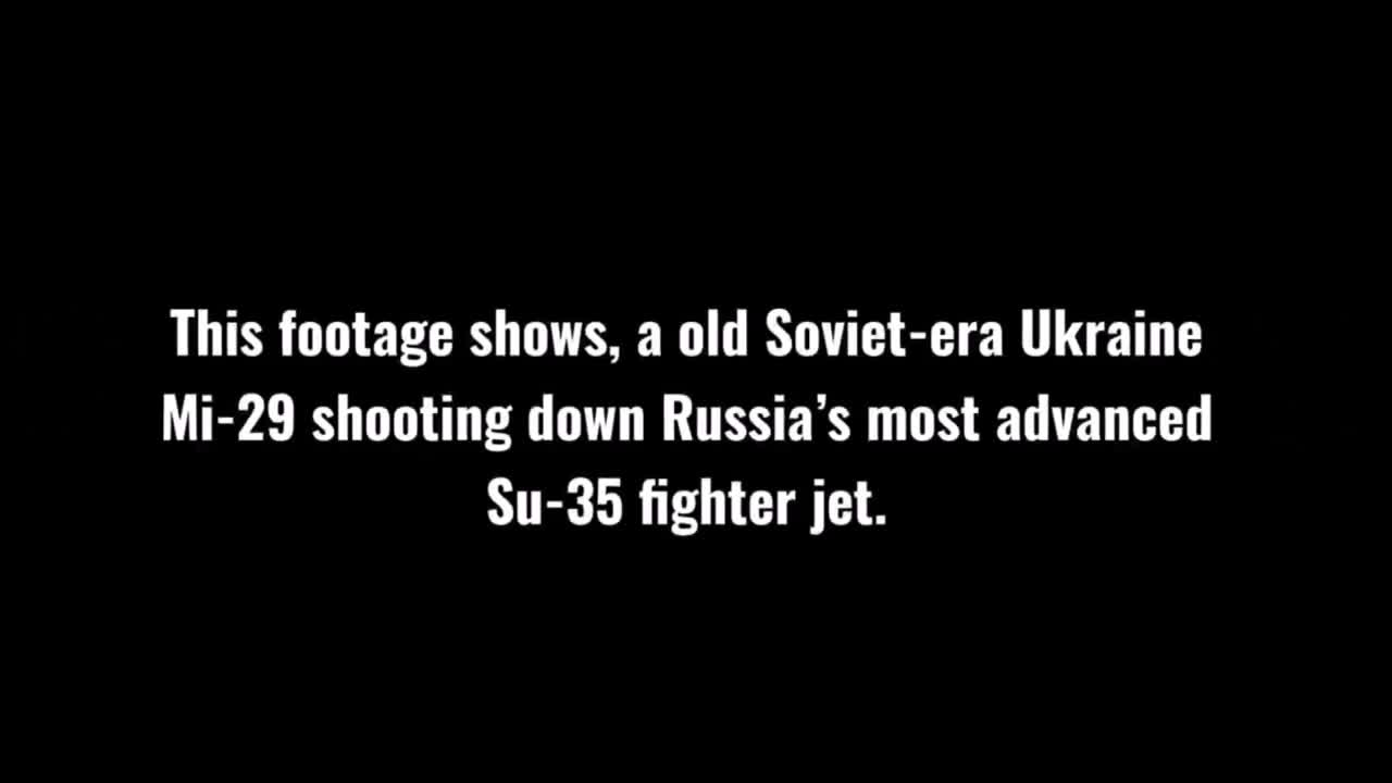 Ukrainian MIG-29 Shot Down Russian Su-35 Jet In The Air To Air Combat. UKRAINIAN FAKE MONTAGE !!!