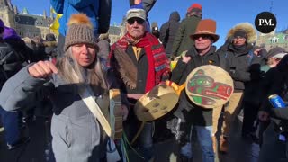 Indigenous drummers talk about why they joined the Freedom Convoy