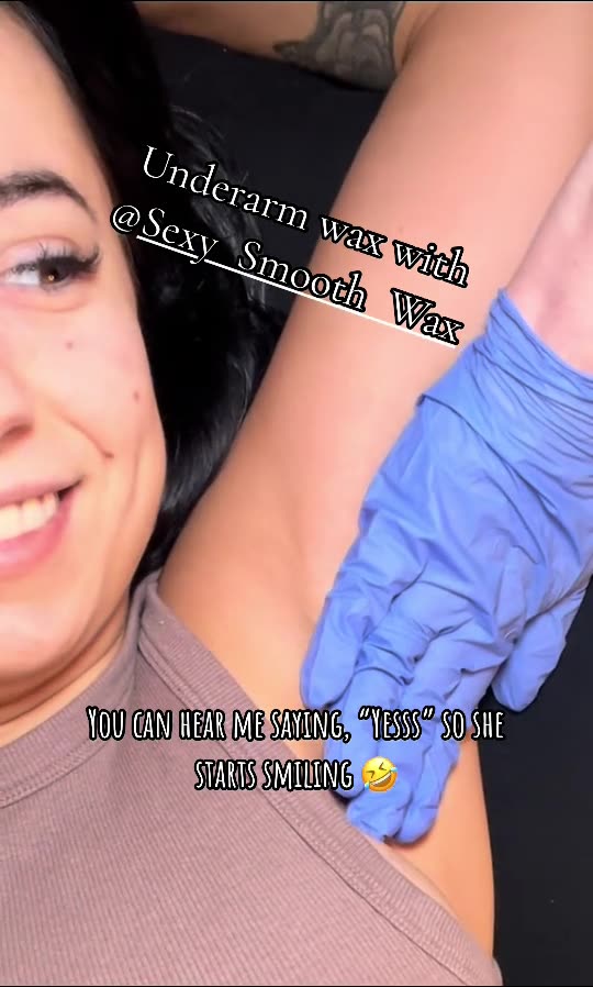 Underarm Waxing Tutorial with Tickled Pink Hard Wax by Heather