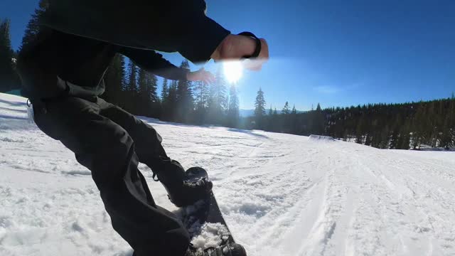 Snowboard at Shasta ski park