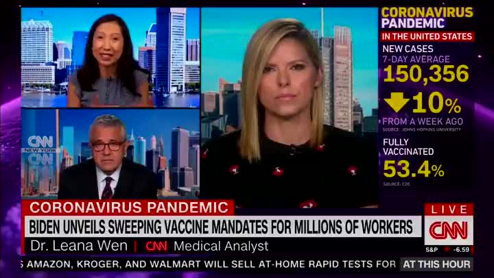 INSANE CNN Commentator Says Unvaccinated People Shouldn't Be Allowed to Travel