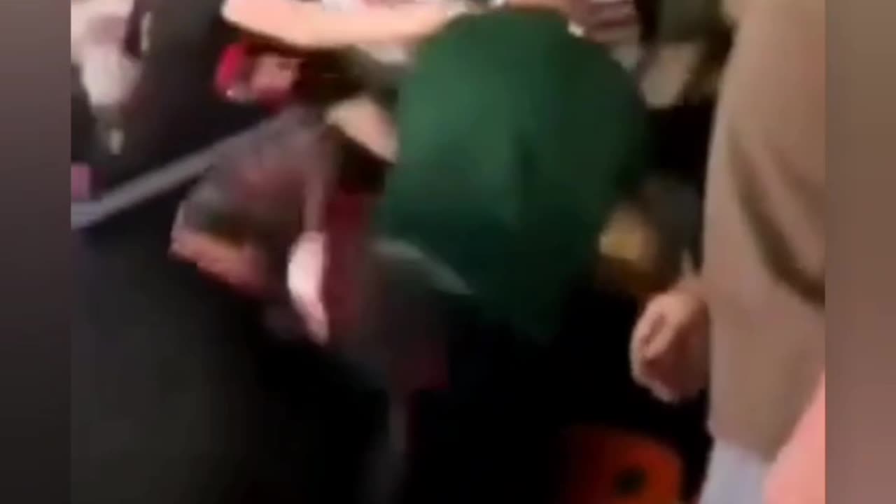 He stopped the fight single handedly
