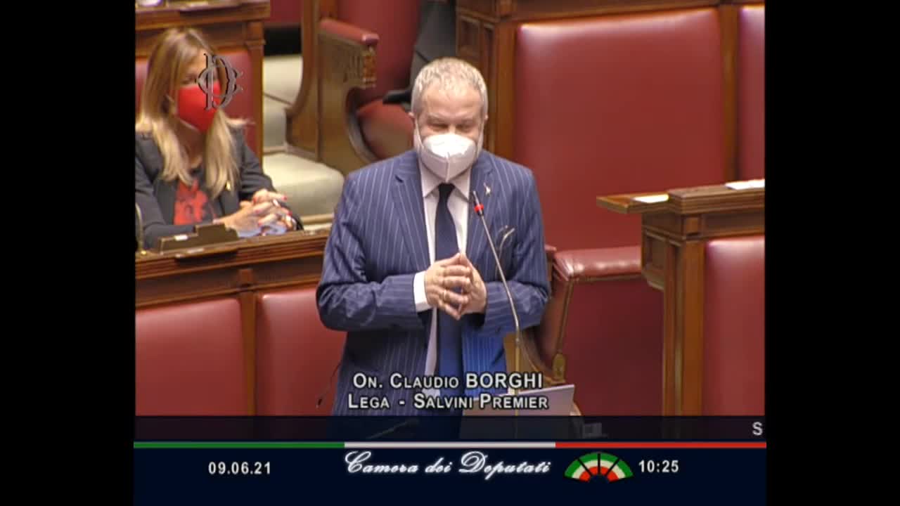 🔴 Intervento dell'On. Claudio Borghi in Aula: vaccinazione ai bambini e ai giovani.
