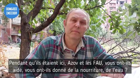 Marioupol - Nous étions des boucliers humains pour les soldats ukrainiens - 09.09.2022